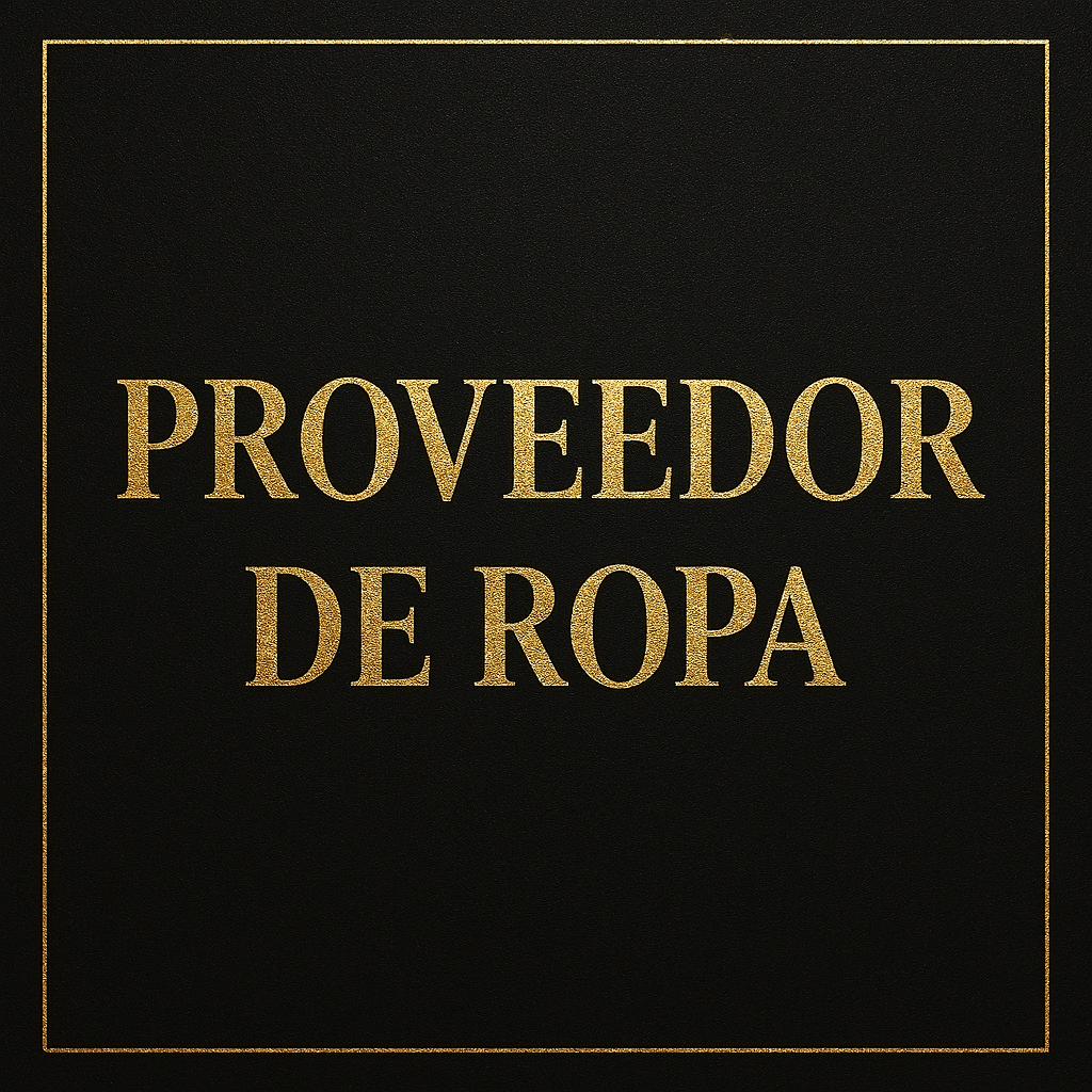proveedor de ropa